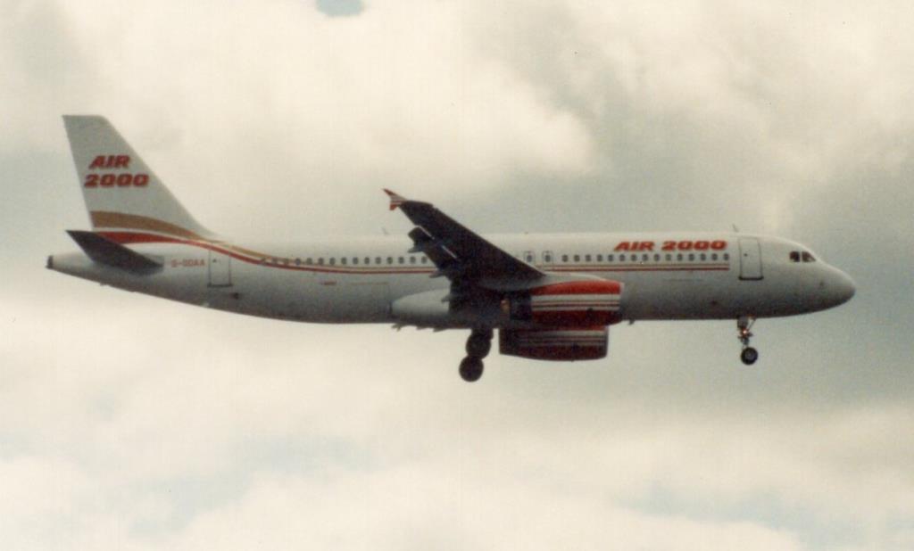 Photo of aircraft G-OOAA operated by Air 2000