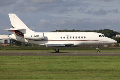 Photo of aircraft G-NJAD operated by Netjets UK