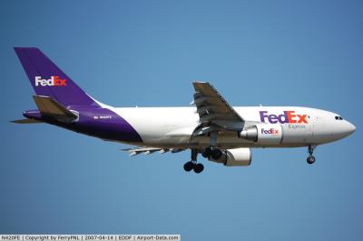 Image of aircraft registration N420FE - A A310-222 operated by Federal Express (FedEx)