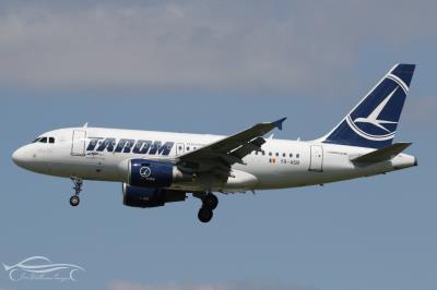 Image of aircraft registration YR-ASB - A A318-111 operated by Tarom