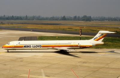 Image of aircraft registration D-ALLK - A MD-83 operated by Aero Lloyd