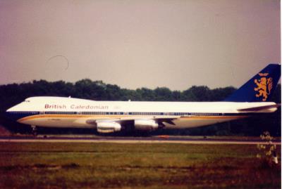 Image of aircraft registration G-HUGE - A 747-2D3B operated by British Caledonian Airways