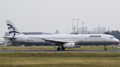 Image of aircraft registration SX-DVO - A A321-231 operated by Aegean Airlines