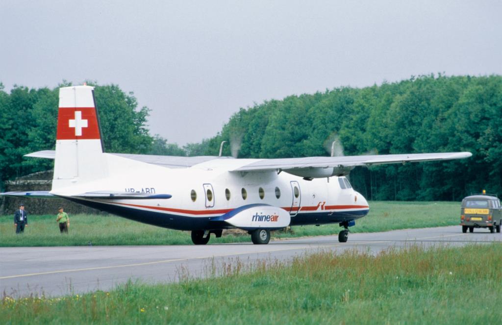 Photo of aircraft HB-ABD operated by Rhineair