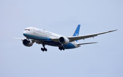 Photo of aircraft B-7838 operated by Xiamen Airlines