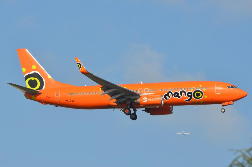 Photo of aircraft ZS-SJP operated by Mango
