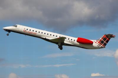 Image of aircraft registration G-SAJF - A ERJ-145-EP operated by Loganair