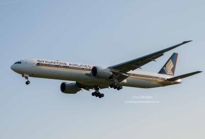 Image of aircraft registration 9V-SWZ - A 777-312(ER) operated by Singapore Airlines