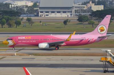 Photo of aircraft HS-DBE operated by Nok Air