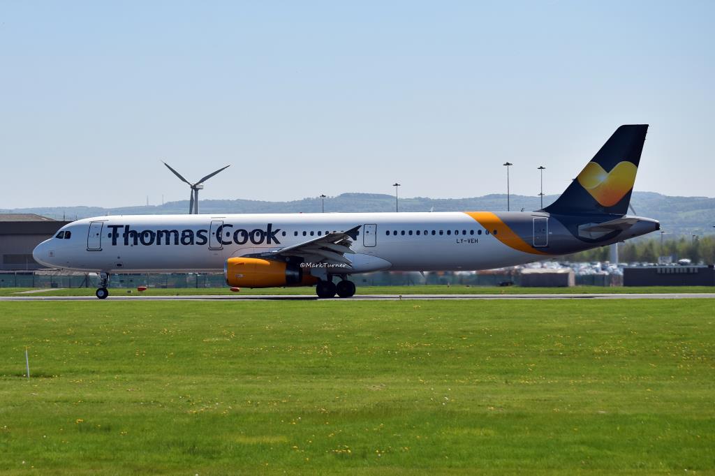Photo of aircraft LY-VEH operated by Thomas Cook Airlines