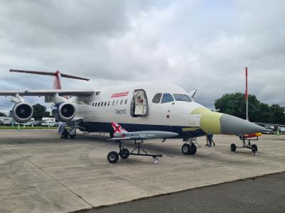 Photo of aircraft G-ETPL operated by QinetiQ