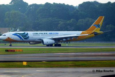 Image of aircraft registration RP-C3341 - A A330-343E operated by CEBU Pacific Air