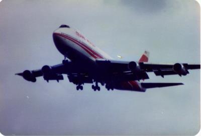 Photo of aircraft N93115 operated by Trans World Airlines (TWA)