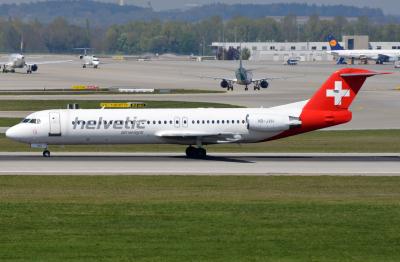 Photo of aircraft HB-JVH operated by Helvetic Airways