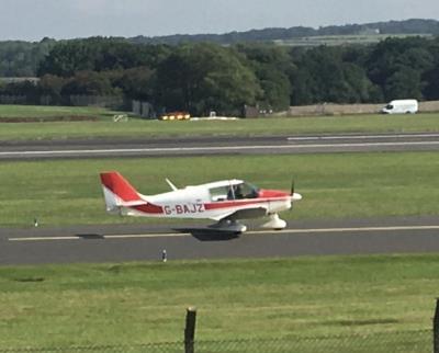 Photo of aircraft G-BAJZ operated by Prestwick Flying Club Ltd