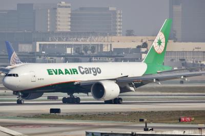 Image of aircraft registration B-16785 - A 777-F operated by EVA Airways