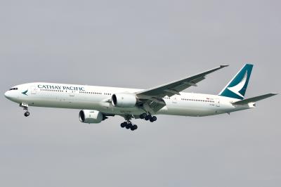 Photo of aircraft B-HNW operated by Cathay Pacific Airways