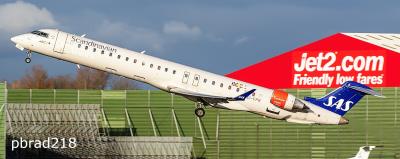 Image of aircraft registration EI-FPR - A CRJ-900-LR operated by SAS Scandinavian Airlines