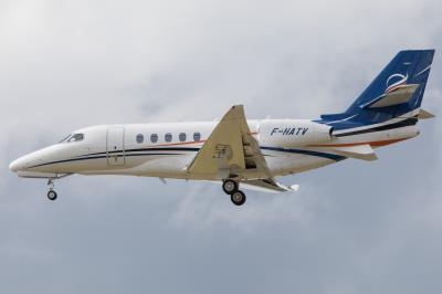 Photo of aircraft F-HATV operated by Astonjet