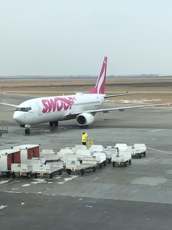 Photo of aircraft C-FYBK operated by Swoop