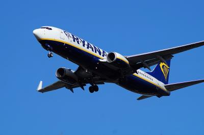 Image of aircraft registration EI-DYC - A 737-8AS(WL) operated by Ryanair