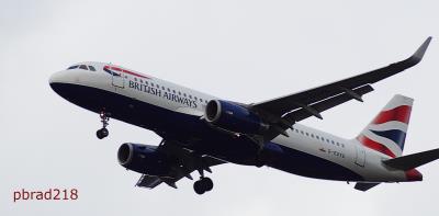 Image of aircraft registration G-EUYS - A A320-232(WL) operated by British Airways