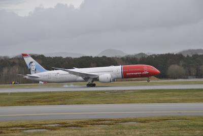 Image of aircraft registration SE-RXM - A 787-9 Dreamliner operated by Norwegian Air Sweden