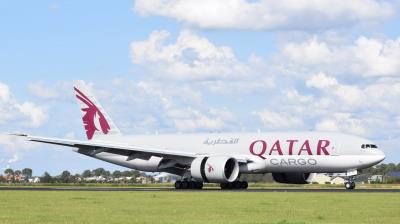Photo of aircraft A7-BFF operated by Qatar Airways Cargo