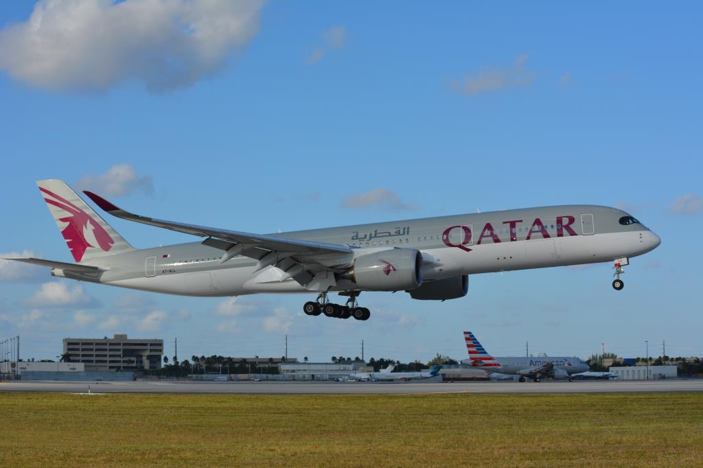 Photo of aircraft A7-ALL operated by Qatar Airways