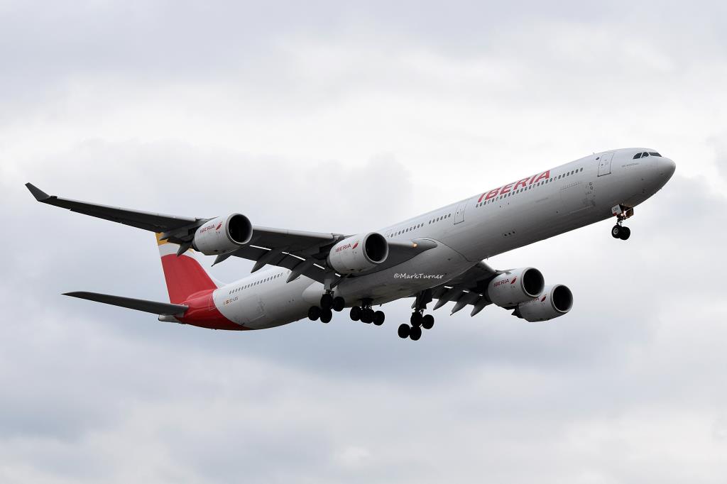 Photo of aircraft EC-LEU operated by Iberia