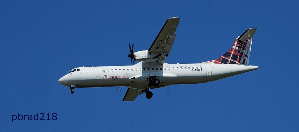 Photo of aircraft G-FBXA operated by Loganair
