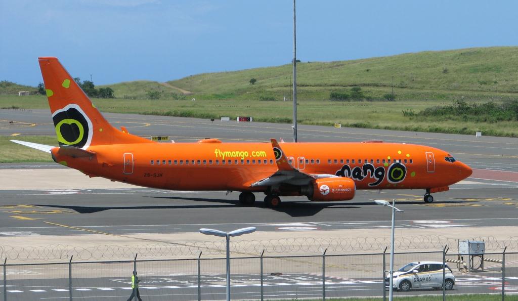 Photo of aircraft ZS-SJH operated by Mango