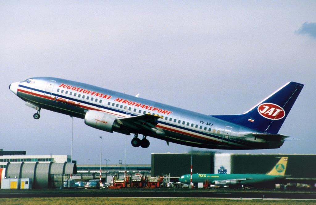 Photo of aircraft YU-ANJ operated by JAT Yugoslav Airlines
