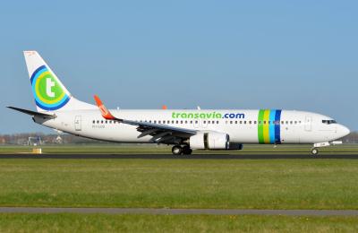 Photo of aircraft PH-GUB operated by Transavia