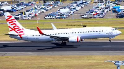Image of aircraft registration VH-VUG - A 737-8FE(WL) operated by Virgin Australia