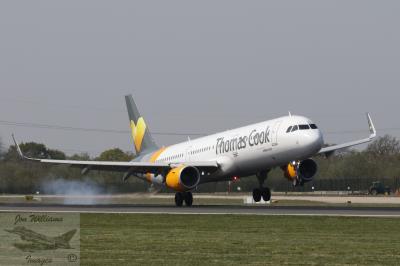 Image of aircraft registration G-TCDH - A A321-211(WL) operated by Thomas Cook Airlines