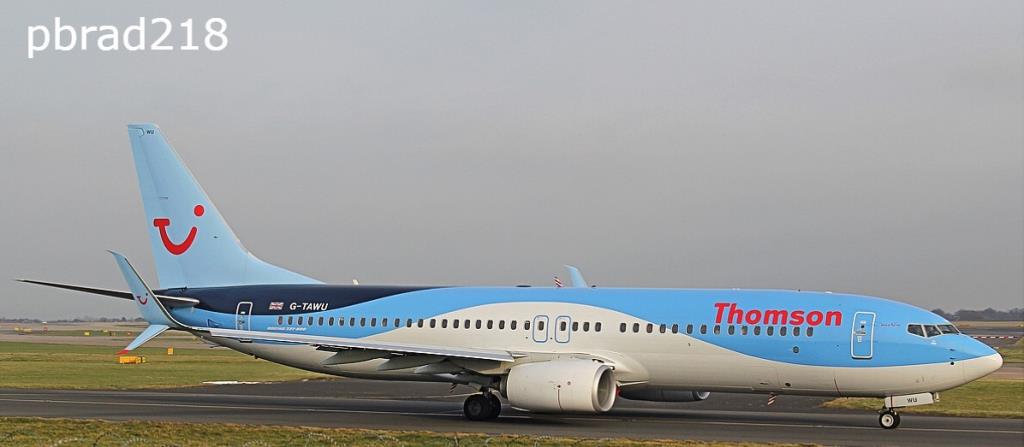 Photo of aircraft G-TAWU operated by Thomson Airways