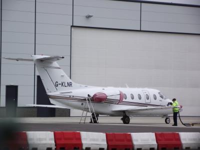 Photo of aircraft G-KLNR operated by Saxonair Charter