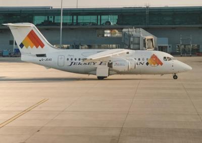 Photo of aircraft G-JEAO operated by Jersey European Airways