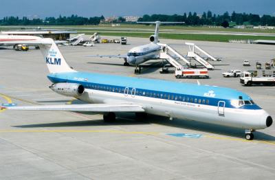 Image of aircraft registration PH-DNP - A DC-9-33RC operated by KLM Royal Dutch Airlines