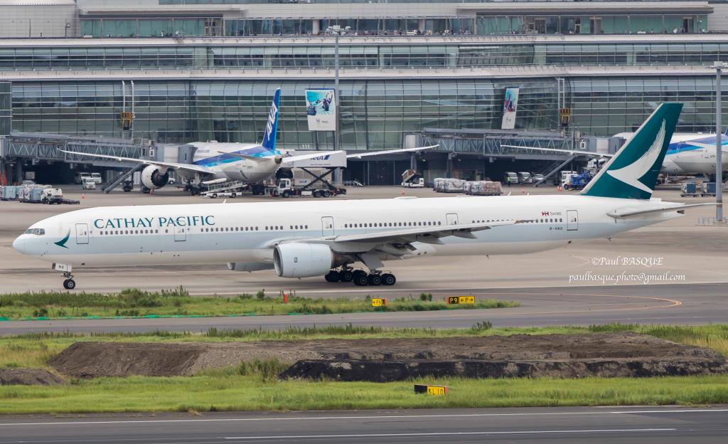 Photo of aircraft B-HNQ operated by Cathay Pacific Airways