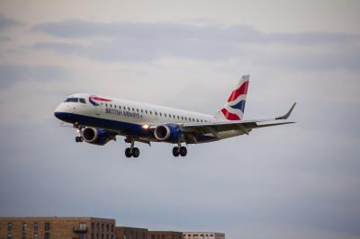 Image of aircraft registration G-LCYW - A ERJ-190LR (ERJ-190-100 LR) operated by BA Cityflyer