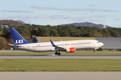 Photo of aircraft LN-RGB operated by SAS Scandinavian Airlines