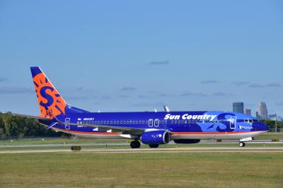 Photo of aircraft N820SY operated by Sun Country Airlines