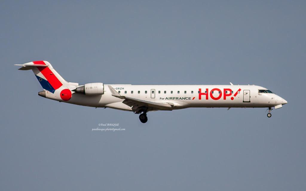 Photo of aircraft F-GRZH operated by Air France Hop