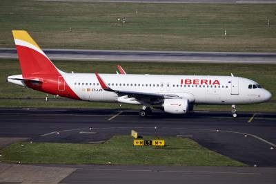 Photo of aircraft EC-LVD operated by Iberia
