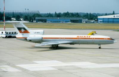Photo of aircraft LZ-BTP operated by Balkan - Bulgarian Airlines