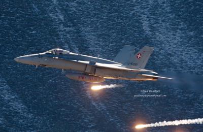 Image of aircraft registration J-5021 - A F/A-18C-49 Hornet operated by Swiss Air Force