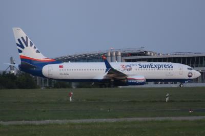 Image of aircraft registration TC-SOA - A 737-8HC(WL) operated by SunExpress