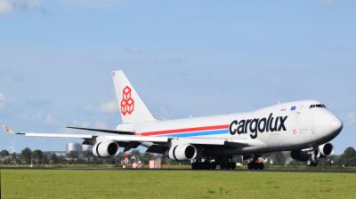 Photo of aircraft LX-UCV operated by Cargolux Airlines International